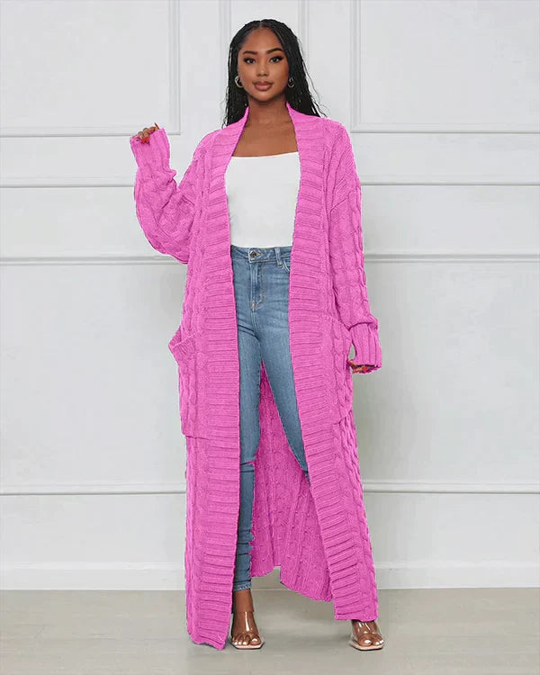 CORINNE – LONG KNIT CARDIGAN