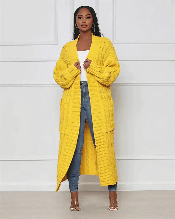 CORINNE – LONG KNIT CARDIGAN