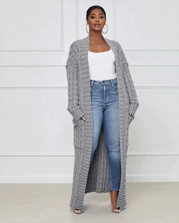 CORINNE – LONG KNIT CARDIGAN