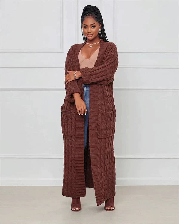CORINNE – LONG KNIT CARDIGAN