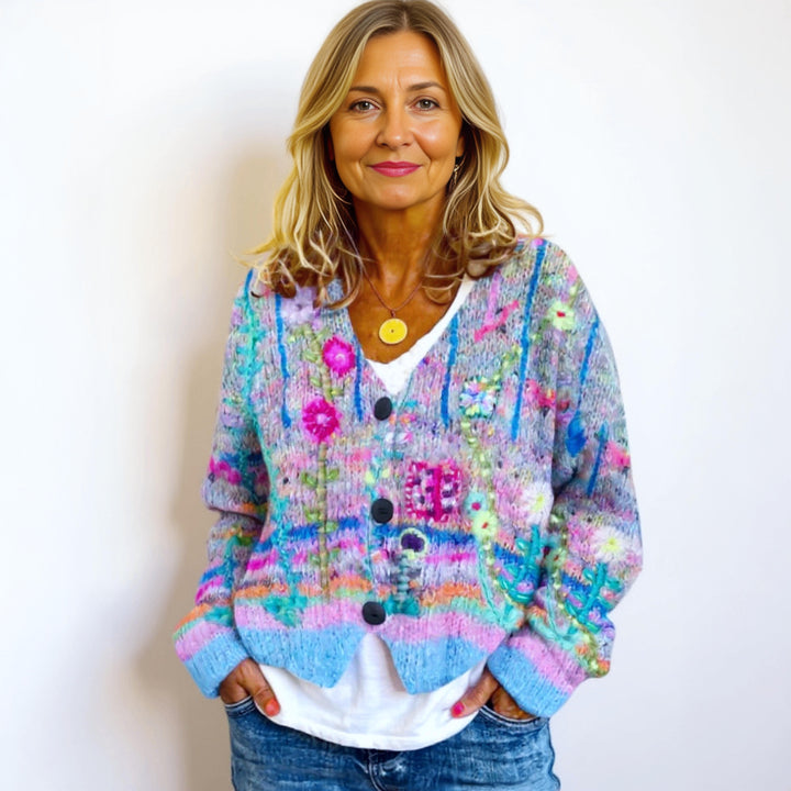 LYNNE – FLORAL CARDIGAN