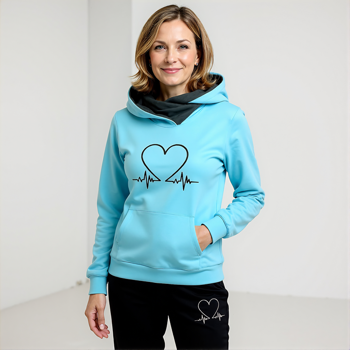 ALICE - HEART-PRINT TRACKSUIT